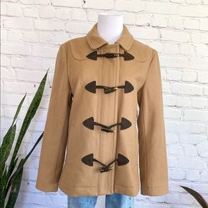 Gap Brown Wool Pea Coat